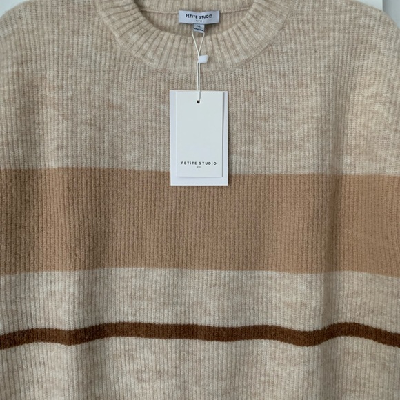 Petite Studio NYC brianna mohair sweater (camel) - Picture 3 of 11